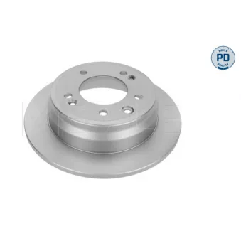 Jeu de 2 disques de frein arrière MEYLE 28-15 523 0010/PD