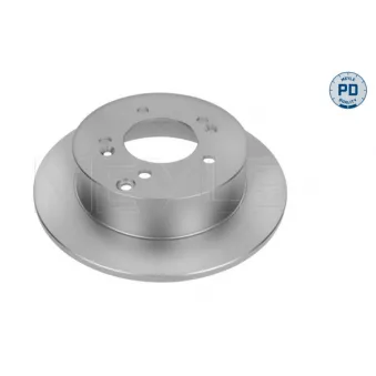 Jeu de 2 disques de frein arrière MEYLE 28-15 523 0011/PD