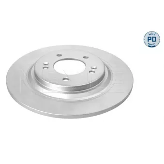 Jeu de 2 disques de frein arrière MEYLE 28-15 523 0019/PD
