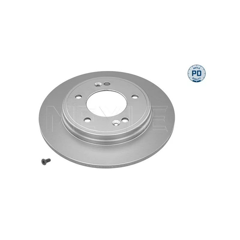 Jeu de 2 disques de frein arrière MEYLE 28-15 523 0022/PD