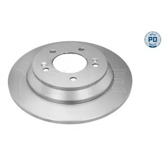 Jeu de 2 disques de frein arrière MEYLE 28-15 523 0026/PD
