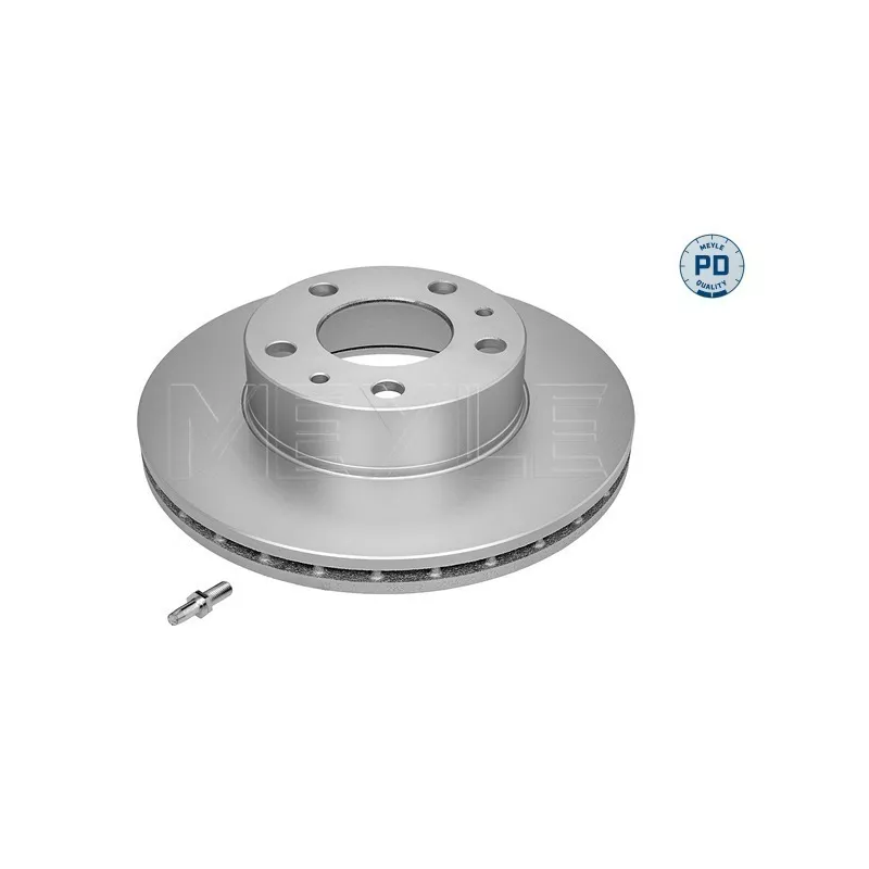 Jeu de 2 disques de frein avant MEYLE 283 521 0004/PD