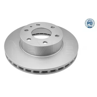 Jeu de 2 disques de frein avant MEYLE 283 521 0030/PD