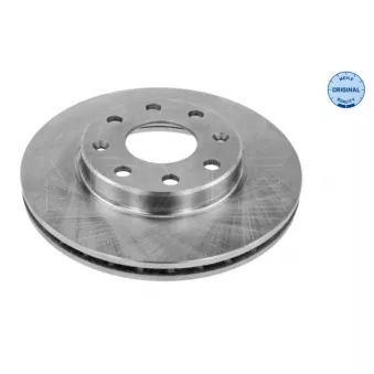Jeu de 2 disques de frein avant MEYLE 29-15 521 0006