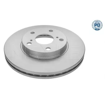 Jeu de 2 disques de frein avant MEYLE 30-15 521 0117/PD