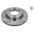 Jeu de 2 disques de frein avant MEYLE 30-15 521 0132 - Visuel 1