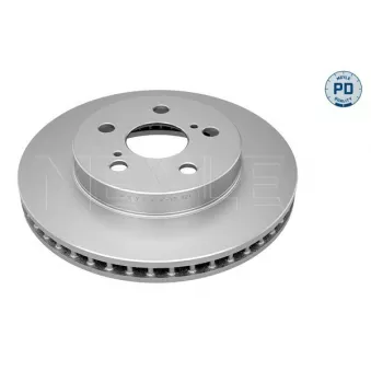Jeu de 2 disques de frein avant MEYLE 30-15 521 0133/PD