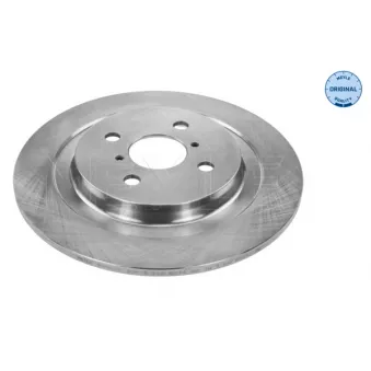 Jeu de 2 disques de frein arrière MEYLE 30-15 523 0034