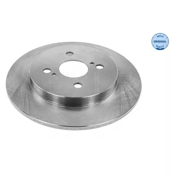 Jeu de 2 disques de frein arrière MEYLE 30-15 523 0035