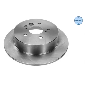 Jeu de 2 disques de frein arrière MEYLE 30-15 523 0101