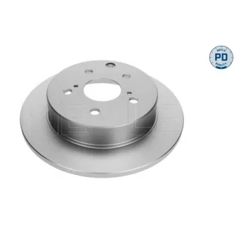 Jeu de 2 disques de frein arrière MEYLE 30-15 523 0102/PD