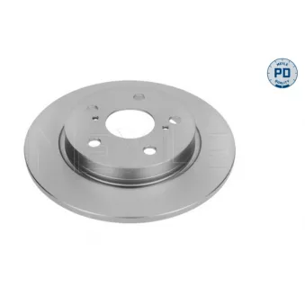 Jeu de 2 disques de frein arrière MEYLE 30-15 523 0103/PD