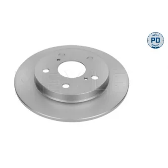 Jeu de 2 disques de frein arrière MEYLE 30-15 523 0104/PD