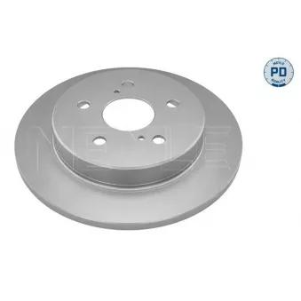 Jeu de 2 disques de frein arrière MEYLE 30-15 523 0111/PD