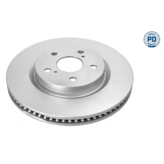 Jeu de 2 disques de frein avant MEYLE 30-83 521 0136/PD