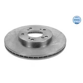 Jeu de 2 disques de frein avant MEYLE 31-15 521 0016