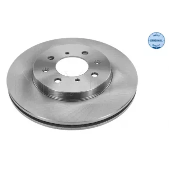 Jeu de 2 disques de frein avant MEYLE 31-15 521 0037
