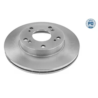 Jeu de 2 disques de frein avant MEYLE 31-15 521 0049/PD