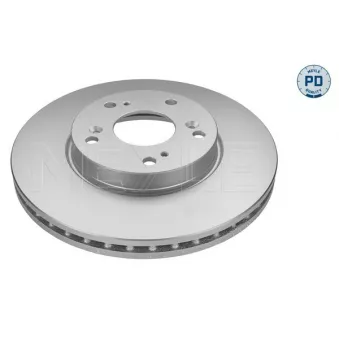 Jeu de 2 disques de frein avant MEYLE 31-15 521 0050/PD