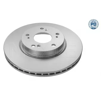 Jeu de 2 disques de frein avant MEYLE 31-15 521 0052/PD