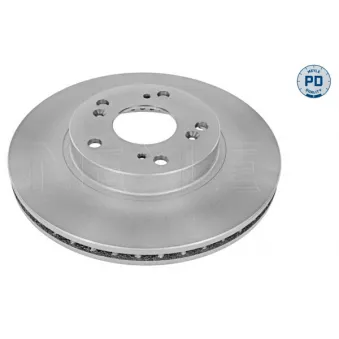 Jeu de 2 disques de frein avant MEYLE 31-15 521 0054/PD
