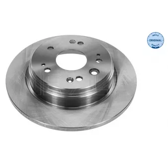 Jeu de 2 disques de frein arrière MEYLE 31-15 523 0042