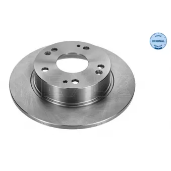 Jeu de 2 disques de frein arrière MEYLE 31-15 523 0052