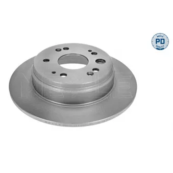 Jeu de 2 disques de frein arrière MEYLE 31-15 523 0054/PD
