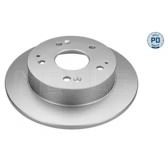 Jeu de 2 disques de frein arrière MEYLE 31-15 523 0057/PD