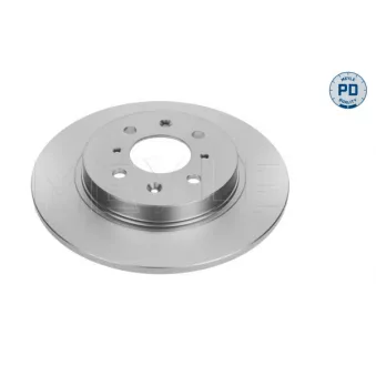 Jeu de 2 disques de frein arrière MEYLE 31-15 523 0059/PD