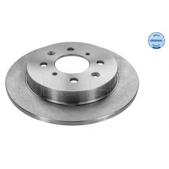 Jeu de 2 disques de frein arrière MEYLE 31-15 523 0061