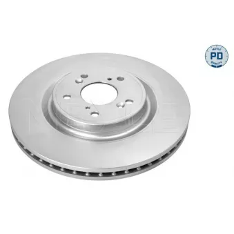 Jeu de 2 disques de frein avant MEYLE 31-83 521 0062/PD