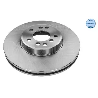 Jeu de 2 disques de frein avant MEYLE 315 521 0019