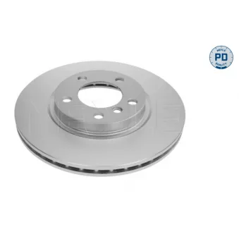 Jeu de 2 disques de frein avant MEYLE 315 521 0021/PD