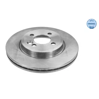 Jeu de 2 disques de frein avant MEYLE 315 521 0024