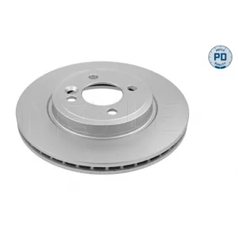 Jeu de 2 disques de frein avant MEYLE 315 521 0024/PD