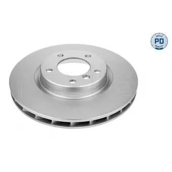 Disque de frein avant gauche MEYLE 315 521 0026/PD