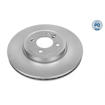 Jeu de 2 disques de frein avant MEYLE 315 521 0028/PD