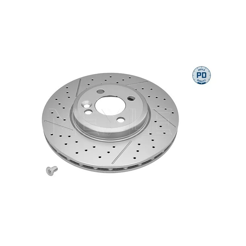 Jeu de 2 disques de frein avant MEYLE 315 521 0056/PD