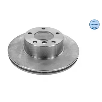 Jeu de 2 disques de frein avant MEYLE 315 521 3019