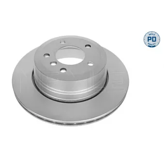 Jeu de 2 disques de frein arrière MEYLE 315 523 0026/PD