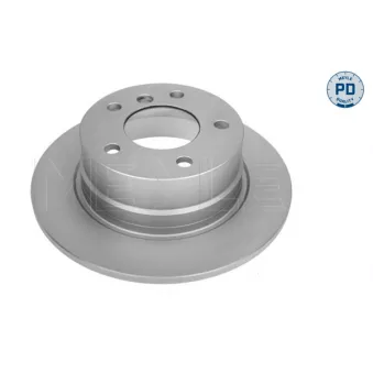Jeu de 2 disques de frein arrière MEYLE 315 523 0027/PD