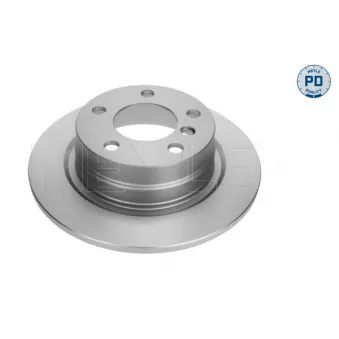 Jeu de 2 disques de frein arrière MEYLE 315 523 0030/PD