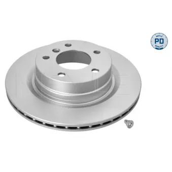Jeu de 2 disques de frein arrière MEYLE 315 523 0031/PD