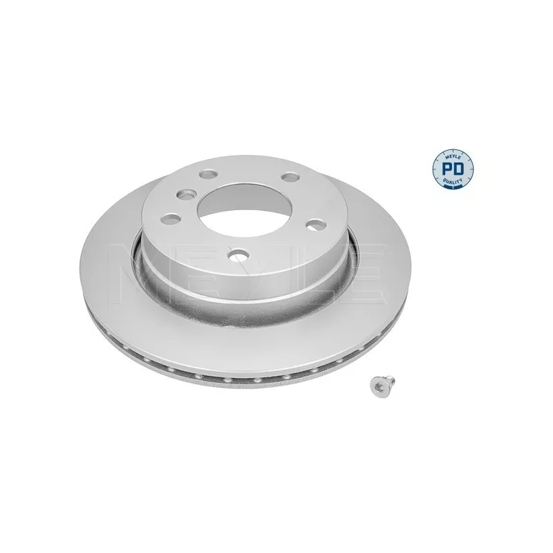Jeu de 2 disques de frein arrière MEYLE 315 523 0041/PD