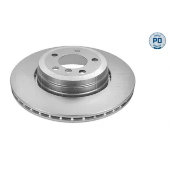 Jeu de 2 disques de frein arrière MEYLE 315 523 0046/PD