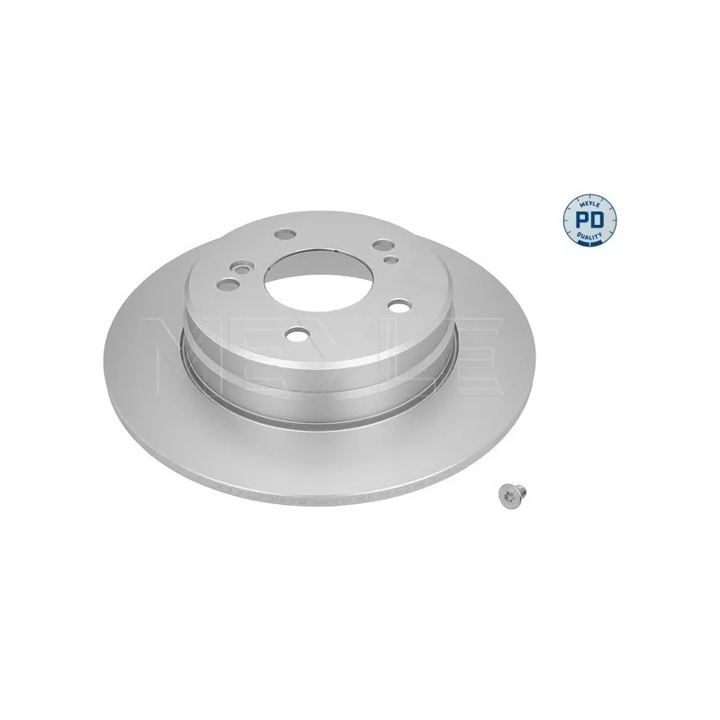Jeu de 2 disques de frein arrière MEYLE 315 523 0047/PD