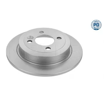 Jeu de 2 disques de frein arrière MEYLE 315 523 0060/PD