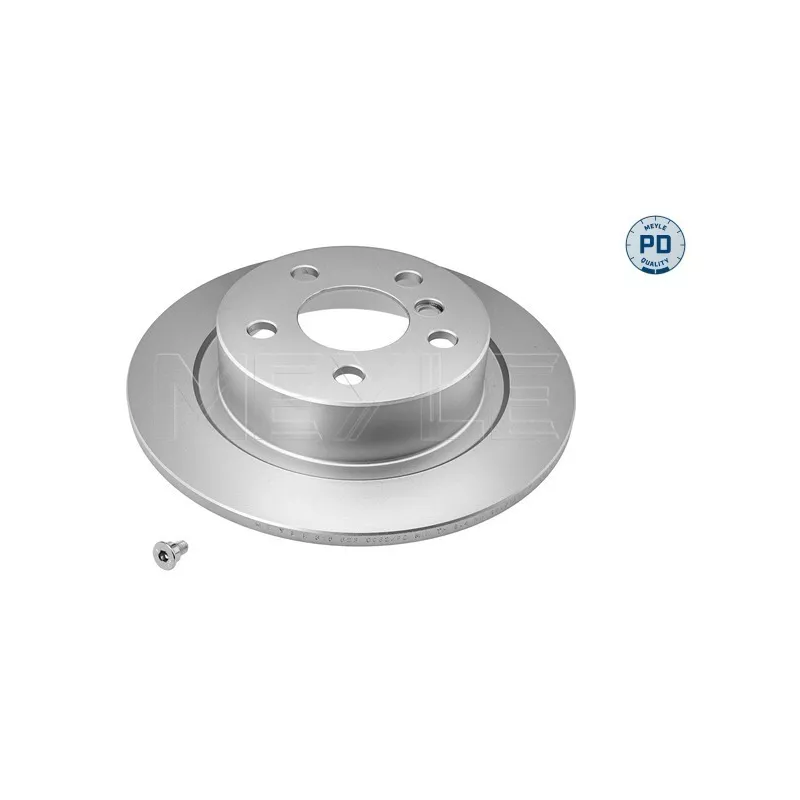 Jeu de 2 disques de frein arrière MEYLE 315 523 0062/PD