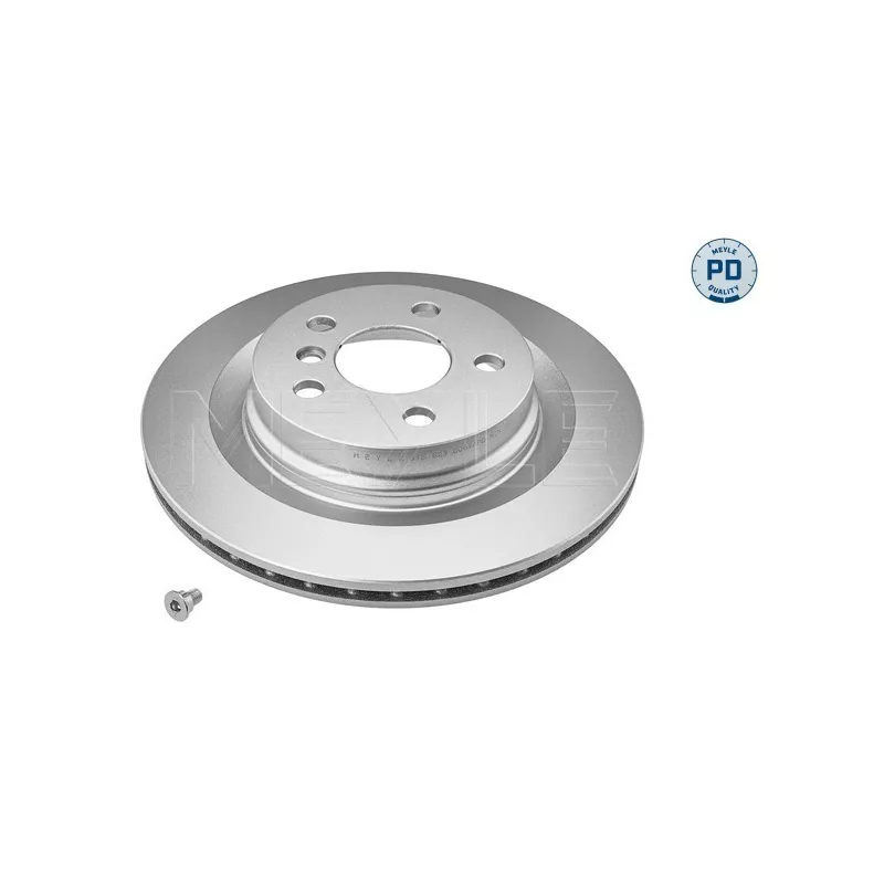 Jeu de 2 disques de frein arrière MEYLE 315 523 0064/PD